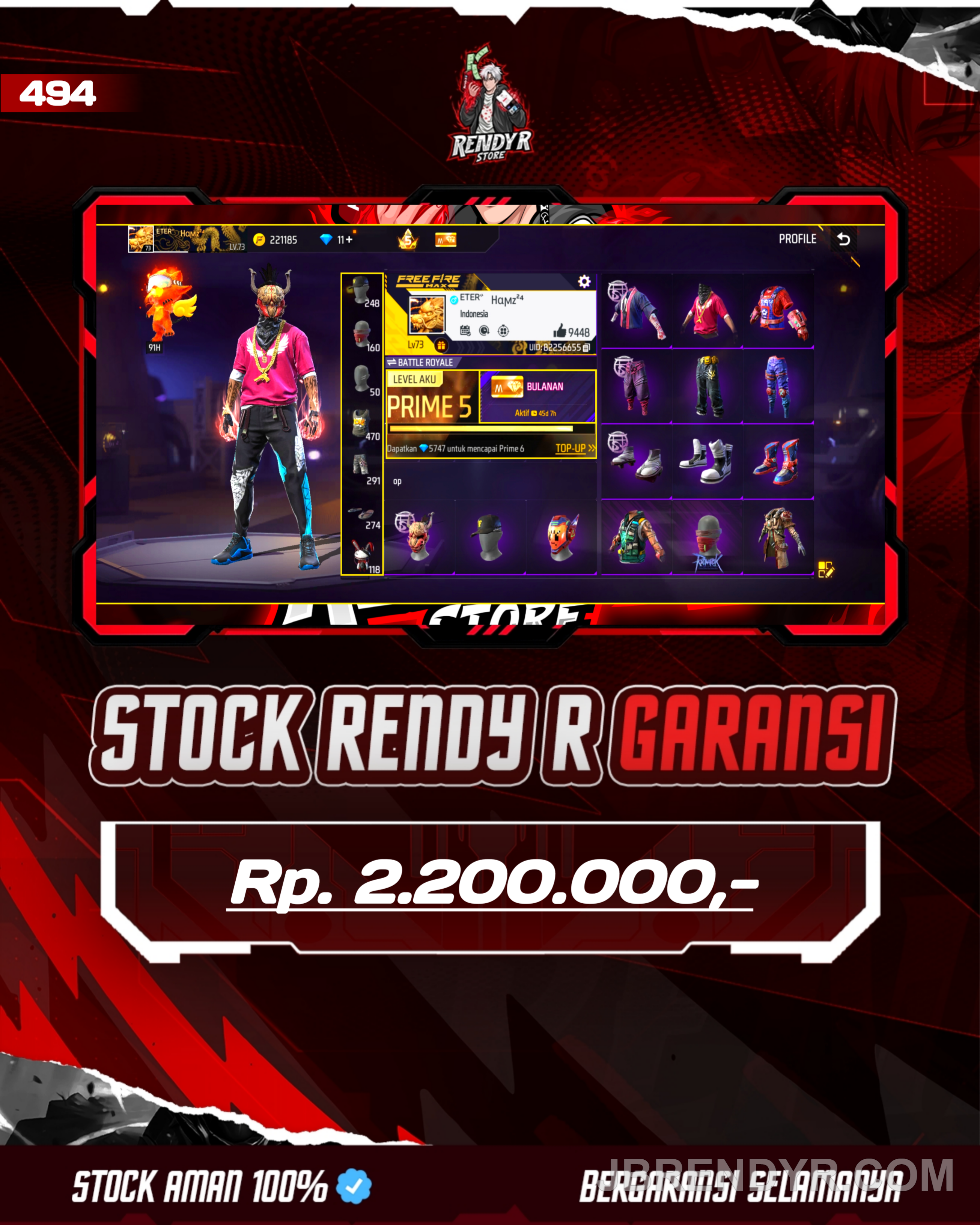 KODE AKUN 494