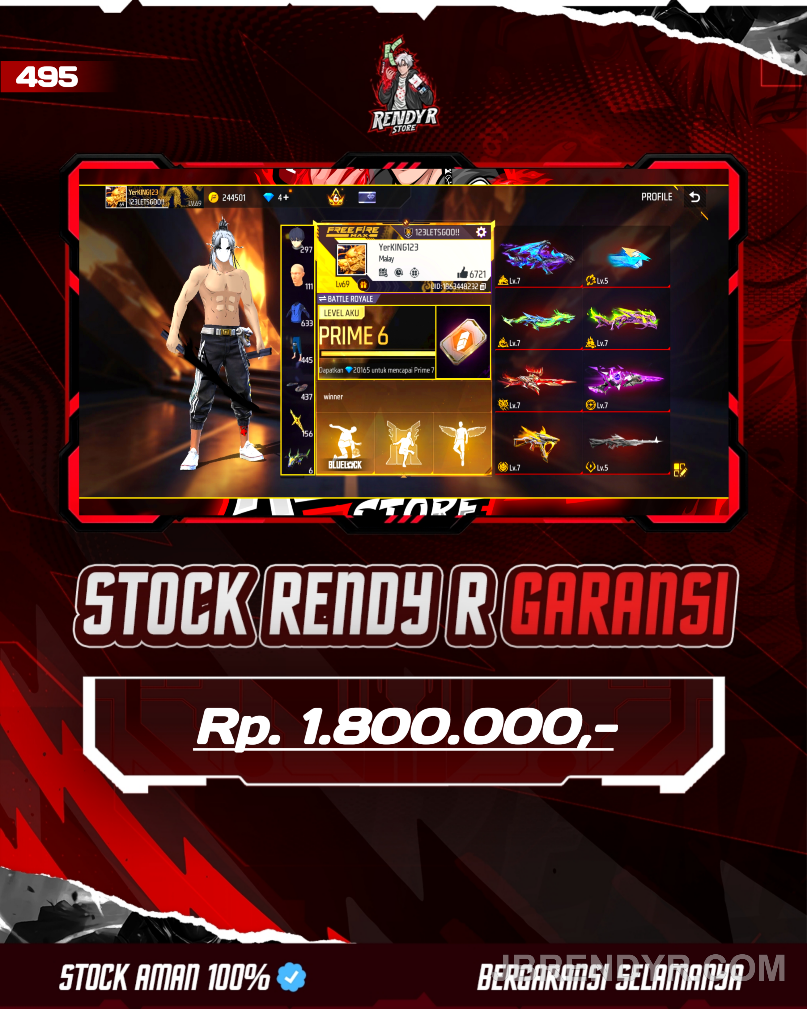 KODE  AKUN 495