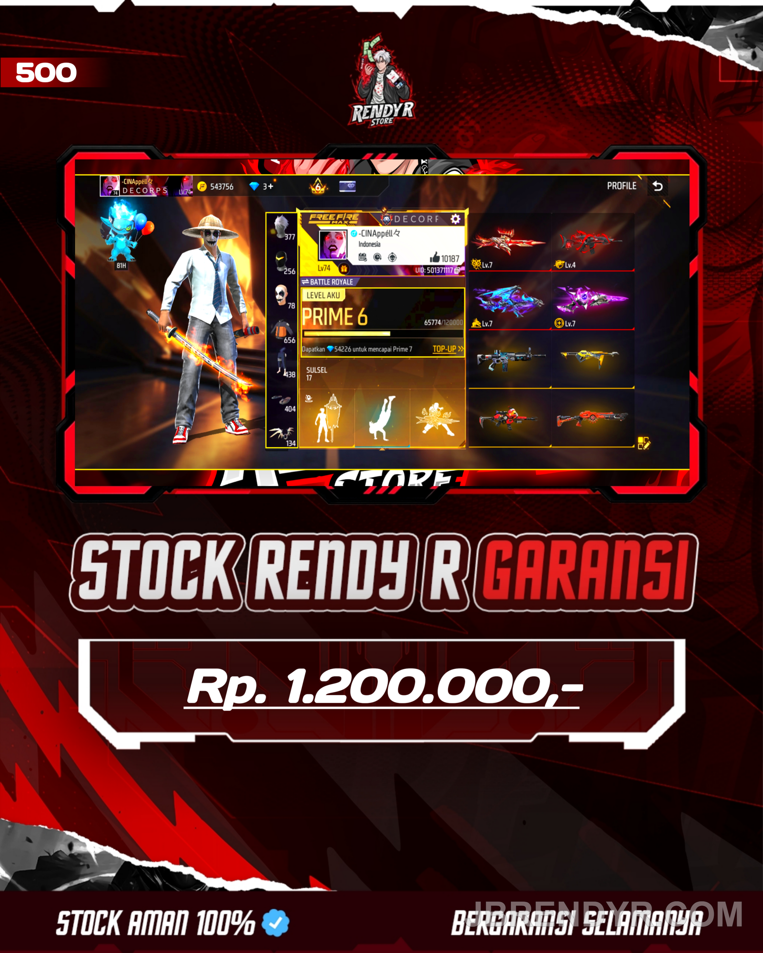 KODE AKUN 500