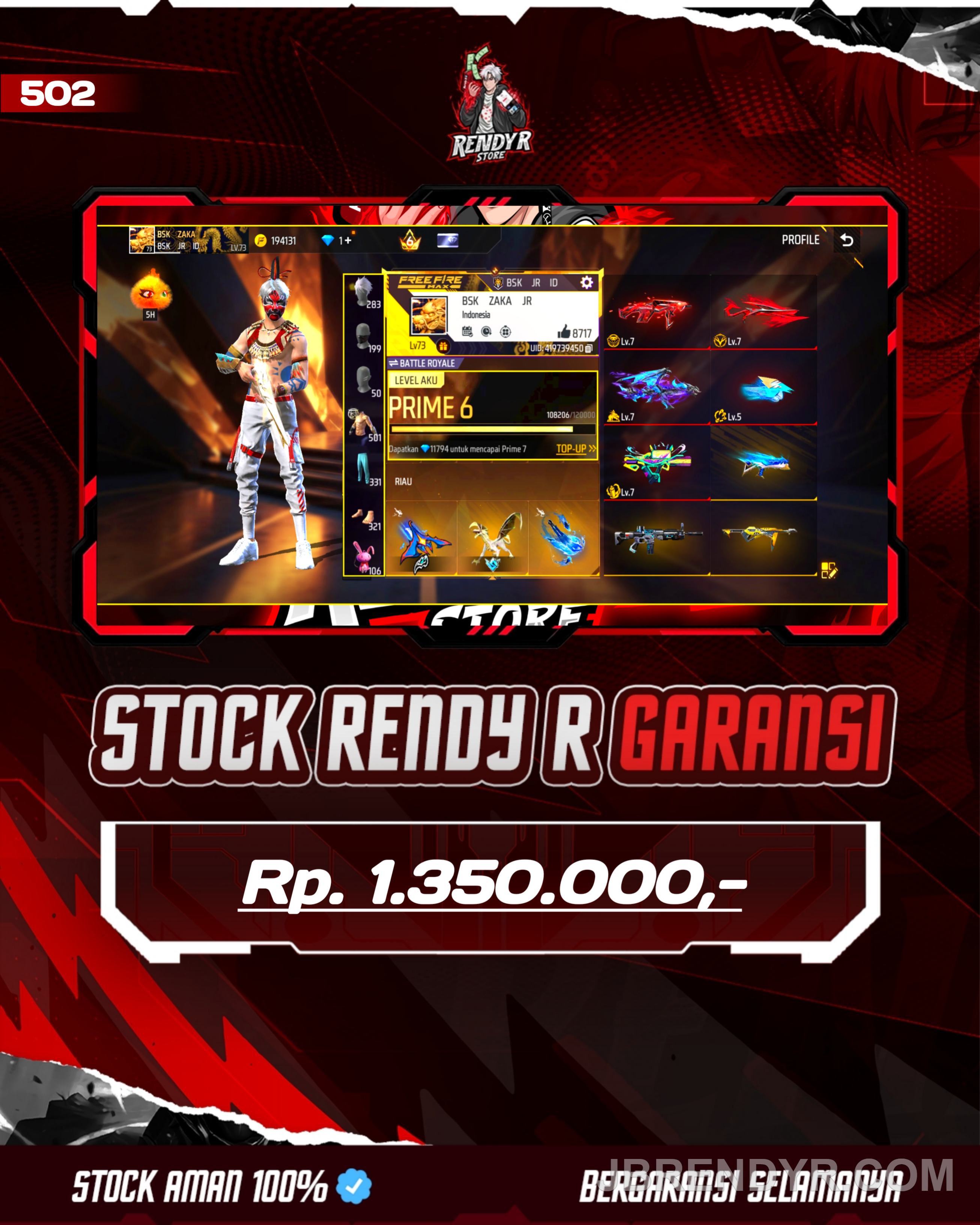 KODE AKUN 502