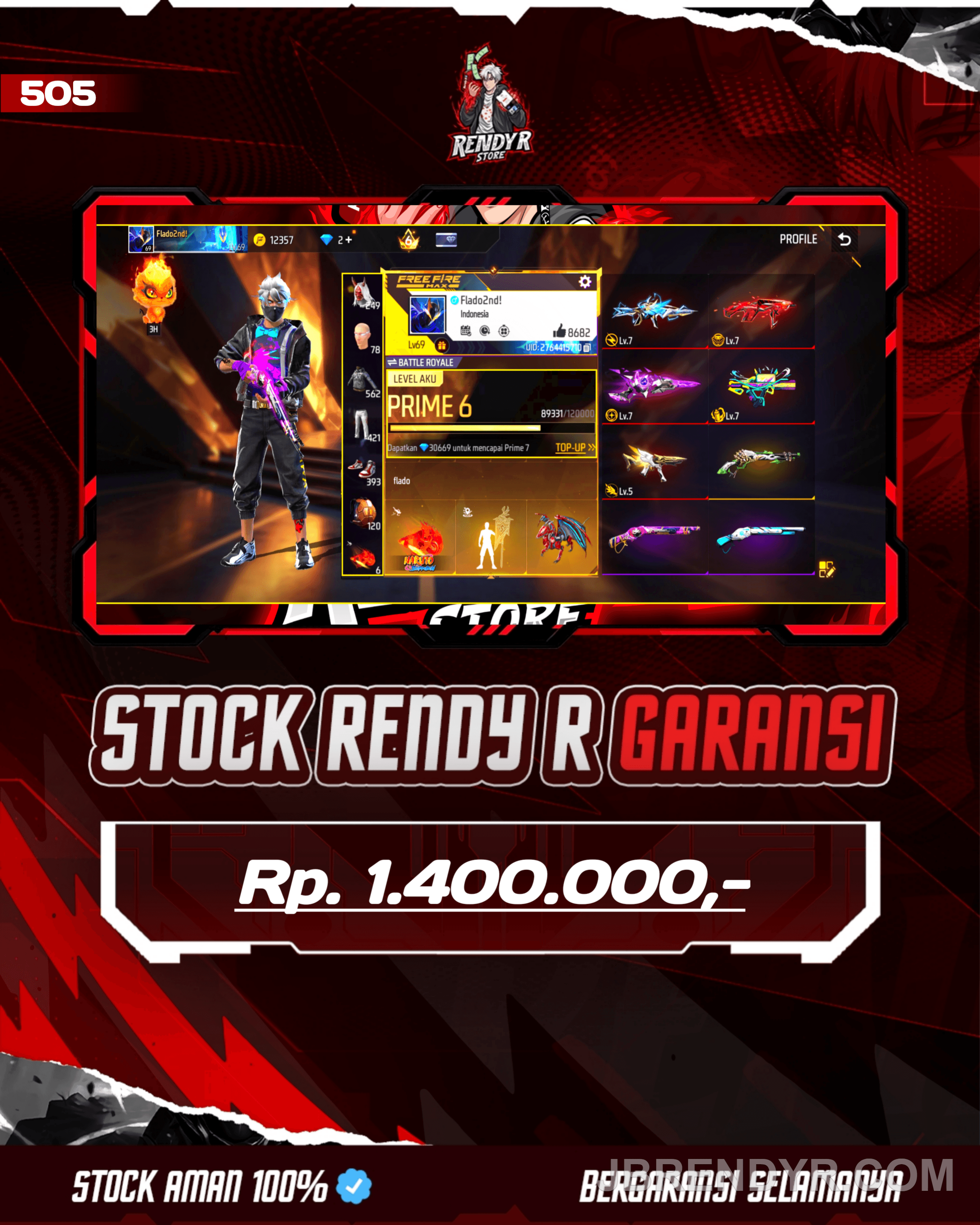 KODE  AKUN 505