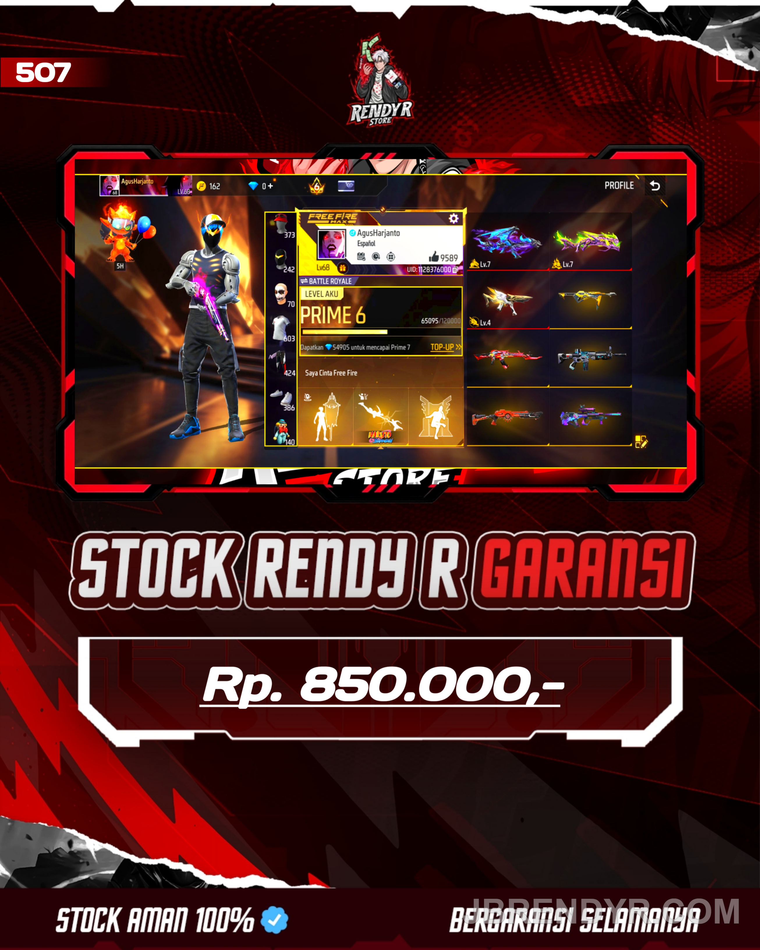 KODE AKUN 507