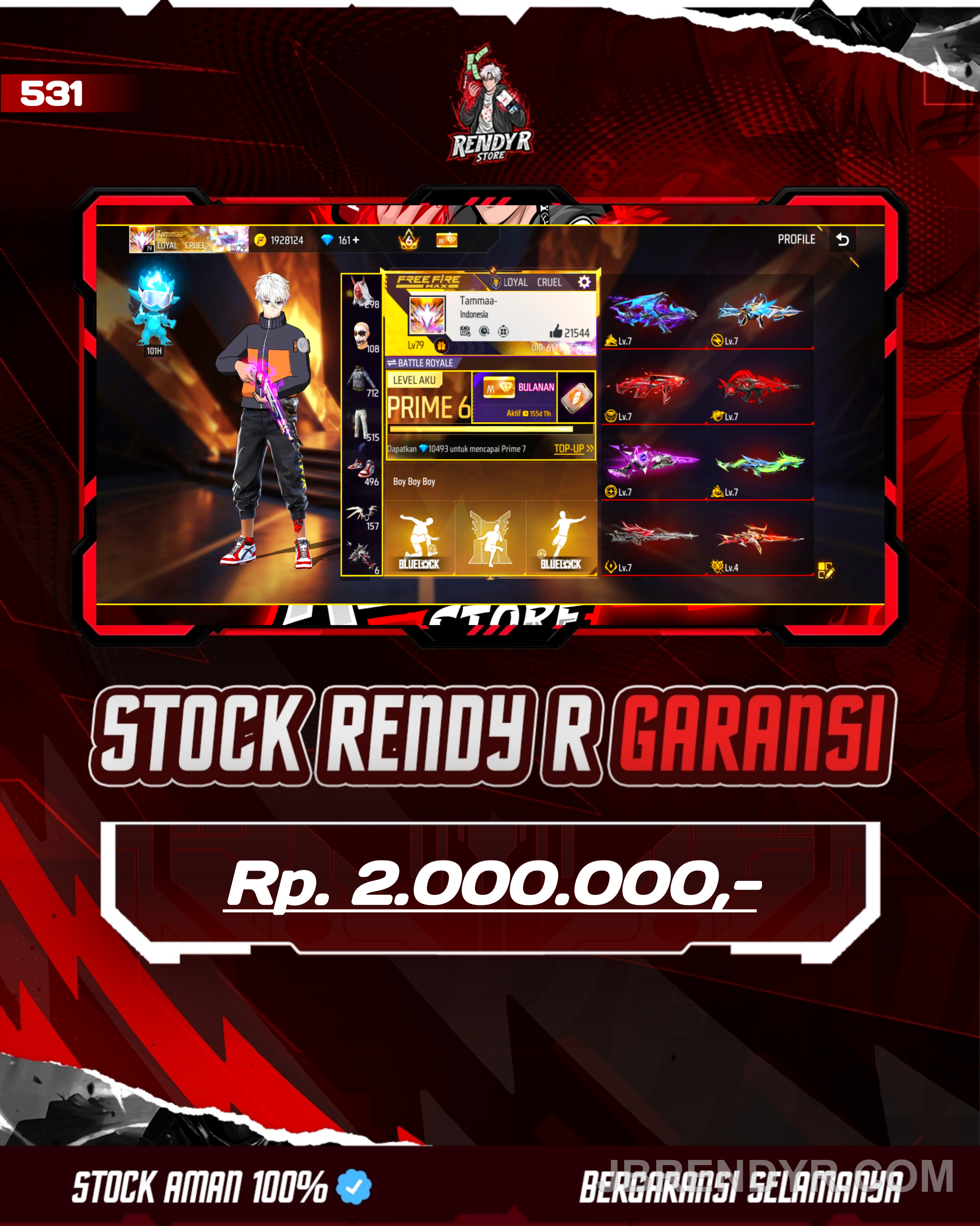 KODE AKUN 531