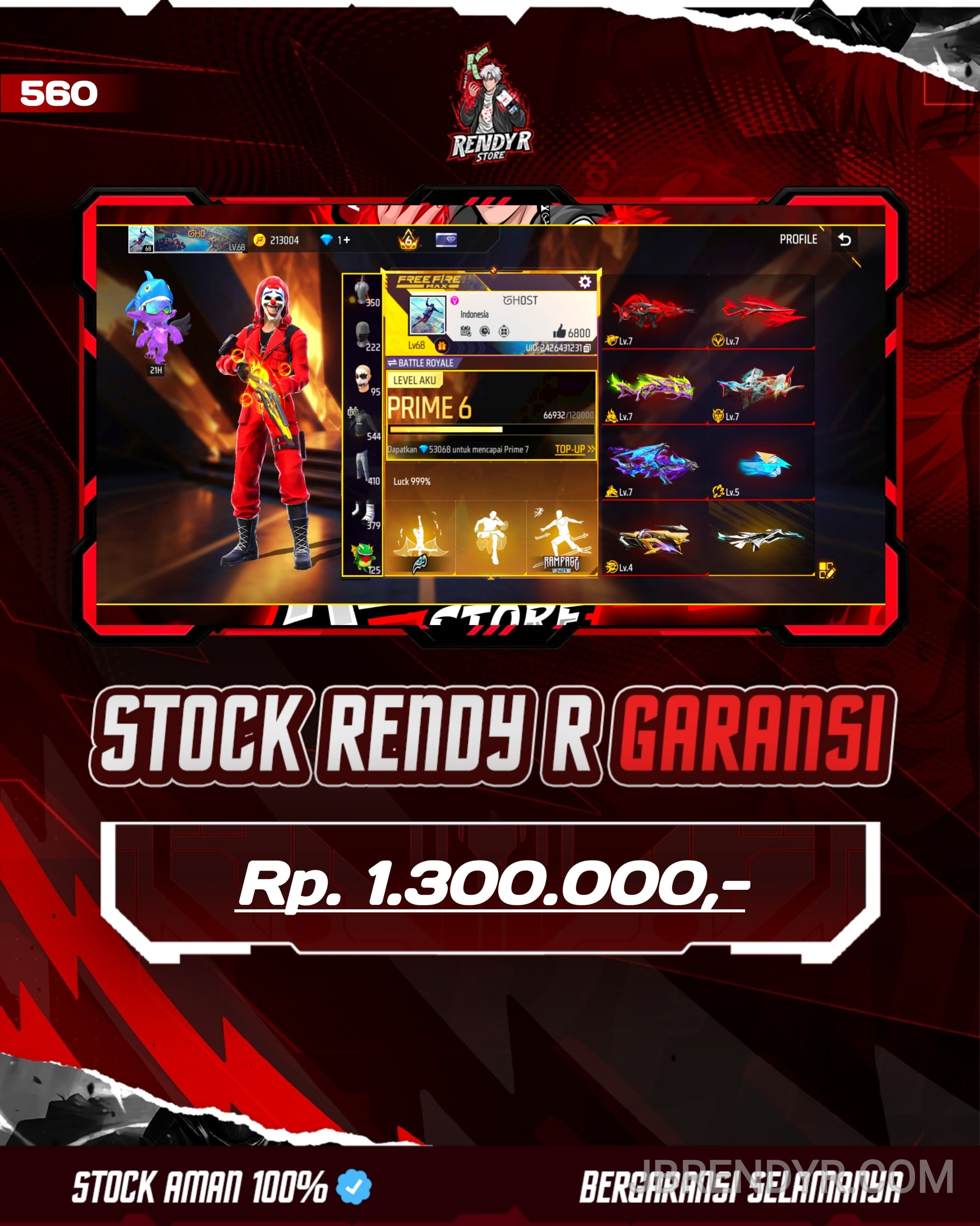 KODE AKUN 560