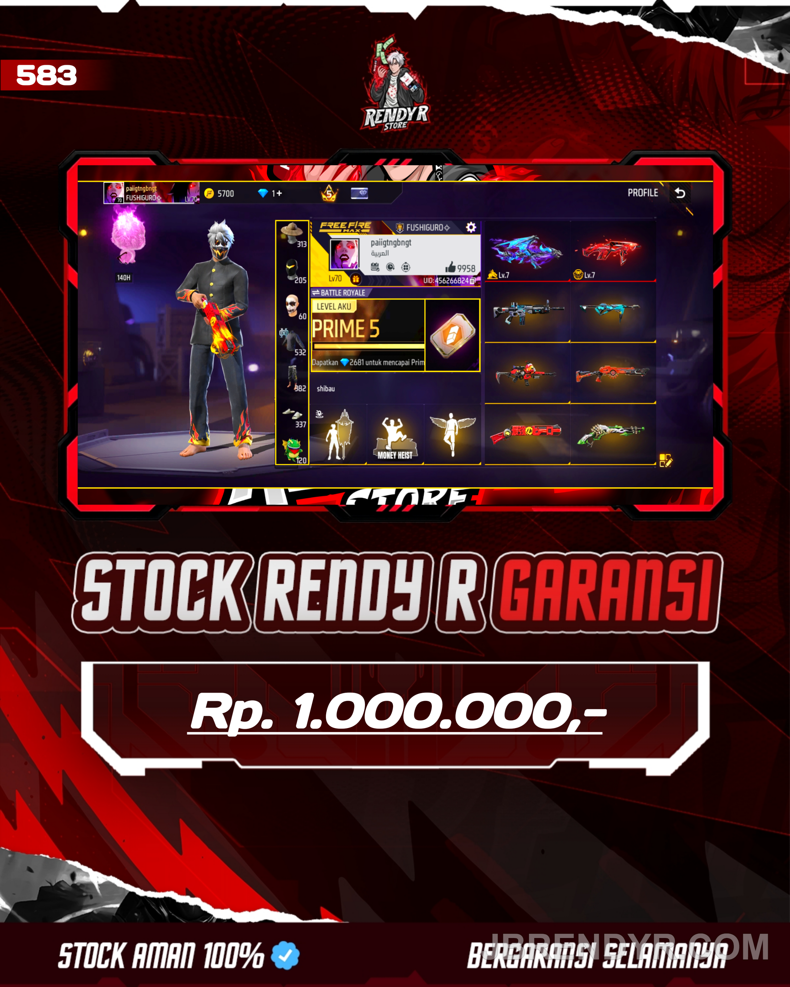 KODE AKUN 583